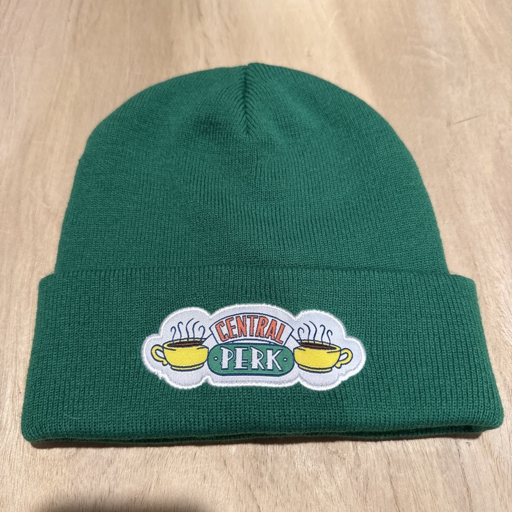 Friends Sitcom The Experience‎ Central Perk Coffee Knit Beanie Hat Winter Hat